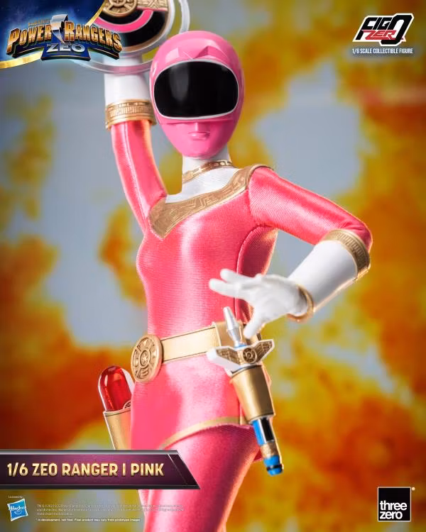 Power Rangers Zeo FigZero Zeo Ranger I Pink 1/6 Scale Figure