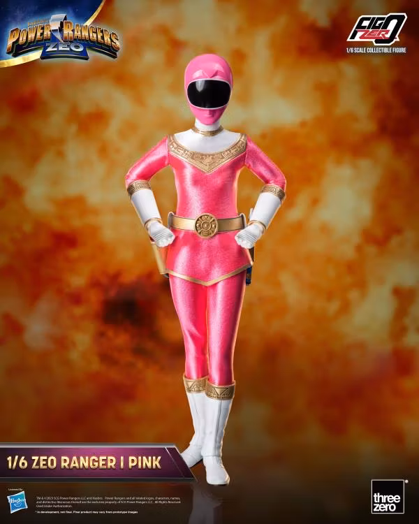 Power Rangers Zeo FigZero Zeo Ranger I Pink 1/6 Scale Figure