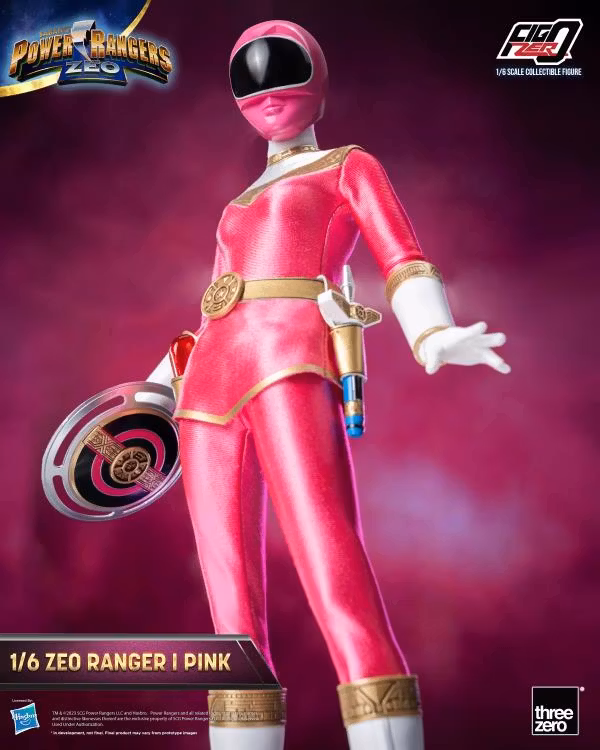 Power Rangers Zeo FigZero Zeo Ranger I Pink 1/6 Scale Figure