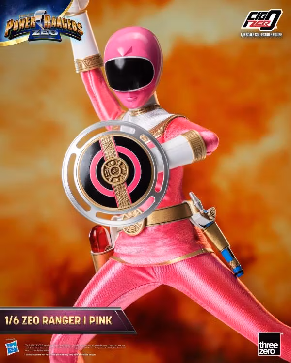 Power Rangers Zeo FigZero Zeo Ranger I Pink 1/6 Scale Figure