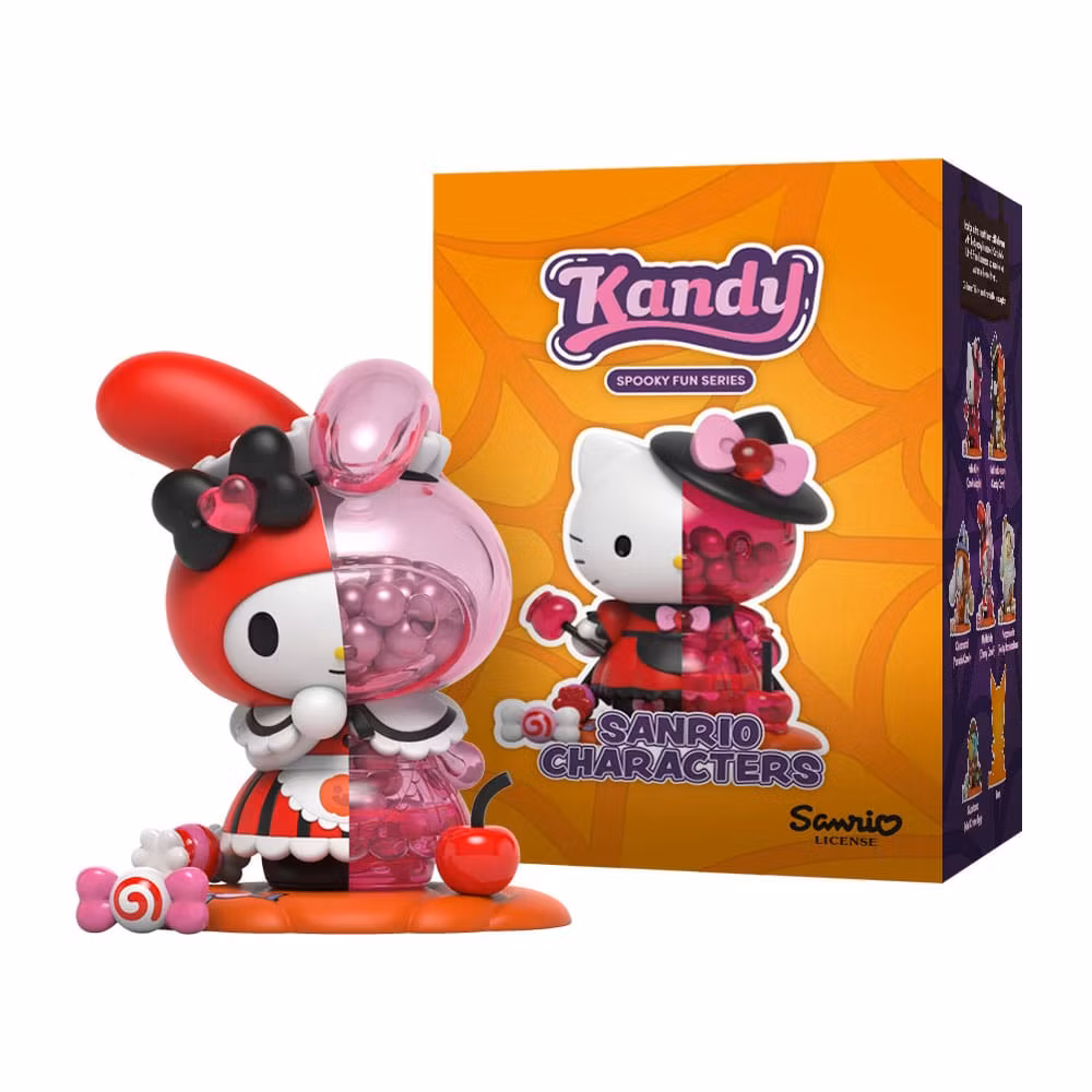 Kandy x Sanrio Freeny's Hidden Dissectibles Series 4 (Spooky Fun) Box of 6 Random Figures