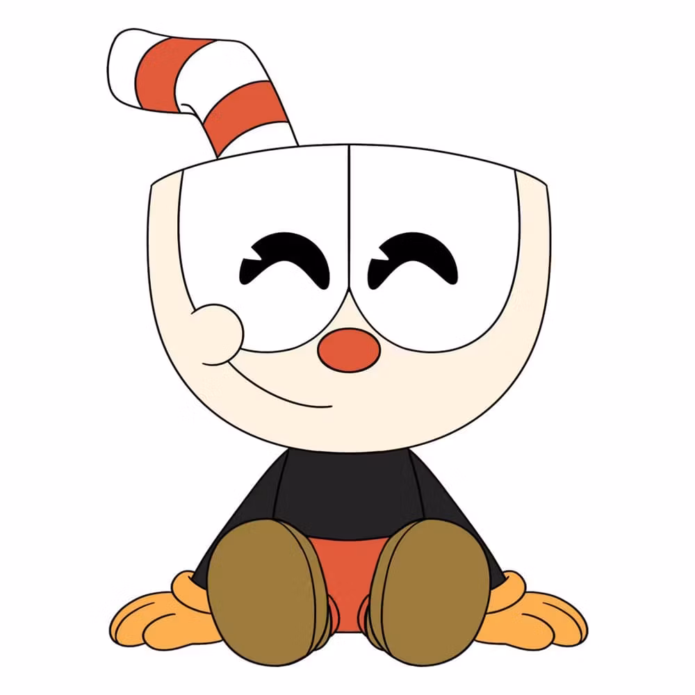 Cuphead Plush Figure Cuphead