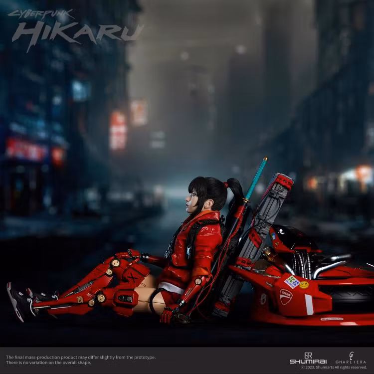 ShumiRai Hikaru the Bounty Hunter 1/6 Scale Figure and Base Set