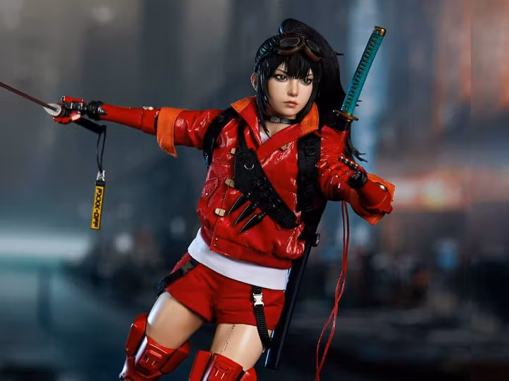 ShumiRai Hikaru the Bounty Hunter 1/6 Scale Figure and Base Set