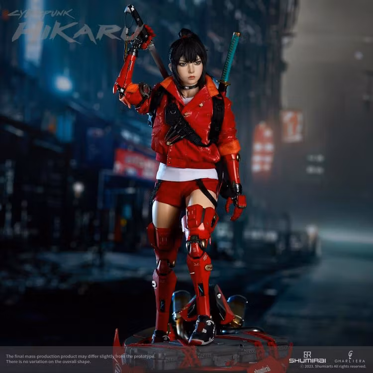 ShumiRai Hikaru the Bounty Hunter 1/6 Scale Figure and Base Set