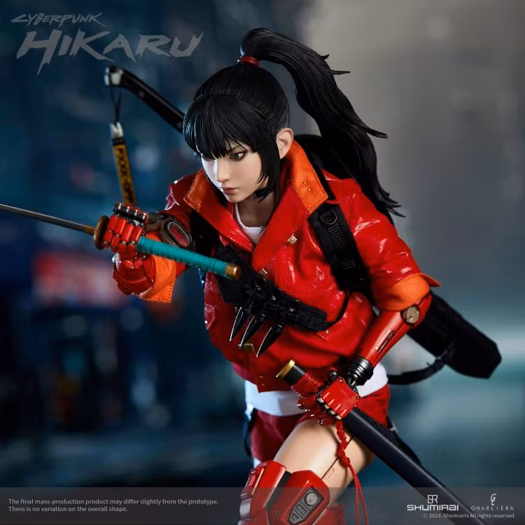 ShumiRai Hikaru the Bounty Hunter 1/6 Scale Figure and Base Set