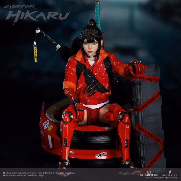 ShumiRai Hikaru the Bounty Hunter 1/6 Scale Figure and Base Set