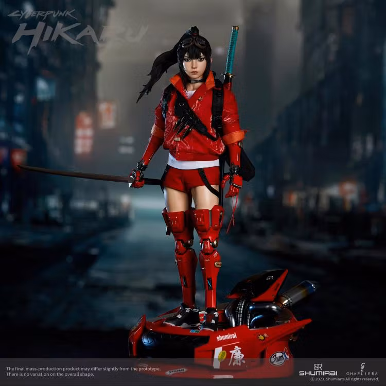 ShumiRai Hikaru the Bounty Hunter 1/6 Scale Figure and Base Set