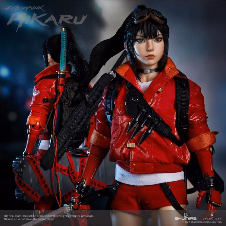 ShumiRai Hikaru the Bounty Hunter 1/6 Scale Figure and Base Set