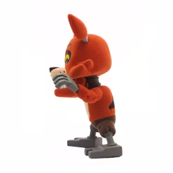 Five Nights at Freddy's Foxy Flocked Vinyl Figure