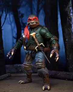 Universal Monsters x Teenage Mutant Ninja Turtles Ultimate Raphael as Wolfman