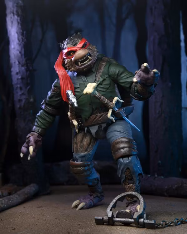 Universal Monsters x Teenage Mutant Ninja Turtles Ultimate Raphael as Wolfman