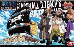 One Piece Grand Ship Collection Marshall D. Teach's Pirate Ship Model Kit
