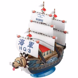 One Piece Grand Ship Collection Garp's Marine Ship Model Kit