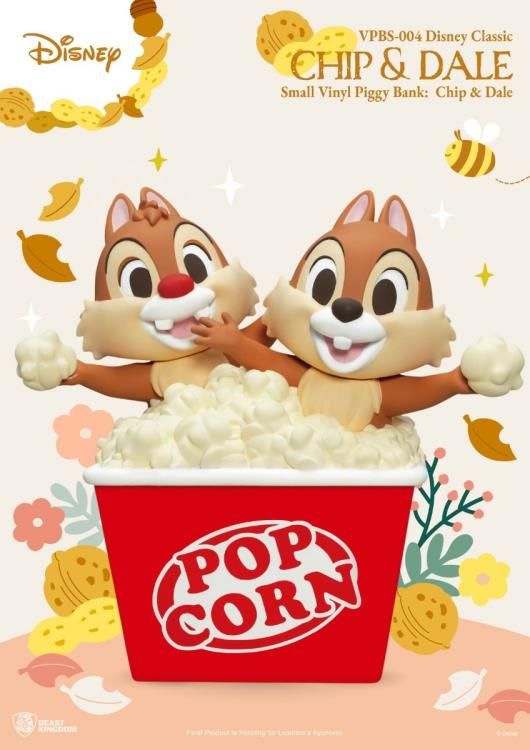 Disney Chip 'n Dale VPBS-004 Chip & Dale Vinyl Piggy Bank
