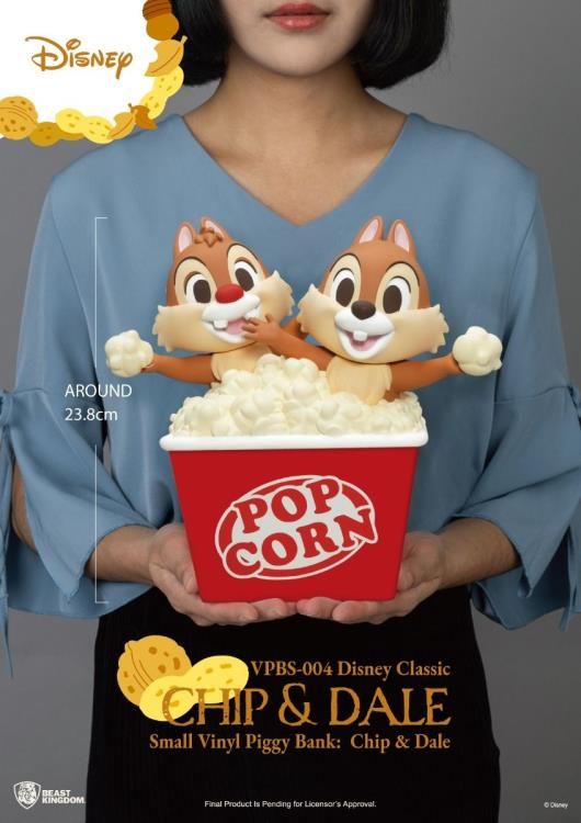 Disney Chip 'n Dale VPBS-004 Chip & Dale Vinyl Piggy Bank