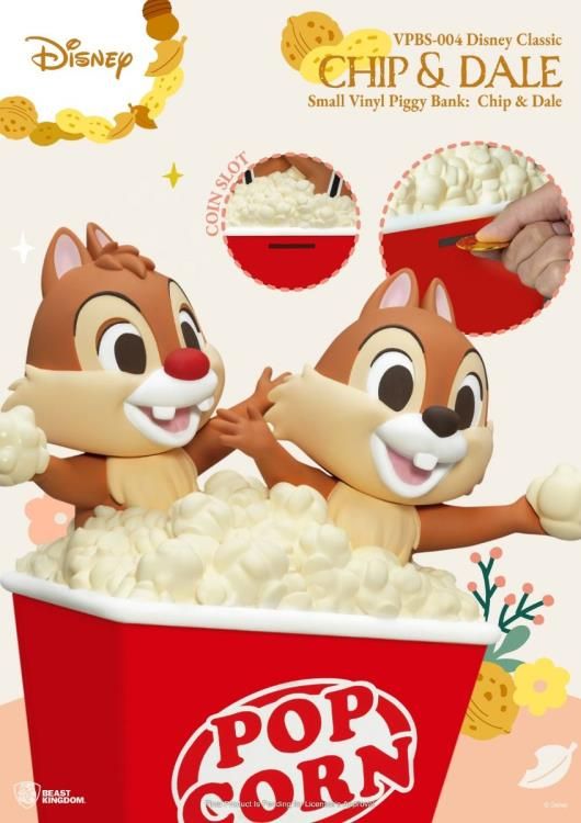 Disney Chip 'n Dale VPBS-004 Chip & Dale Vinyl Piggy Bank