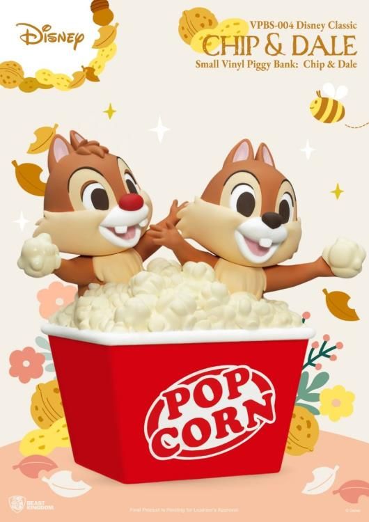 Disney Chip 'n Dale VPBS-004 Chip & Dale Vinyl Piggy Bank