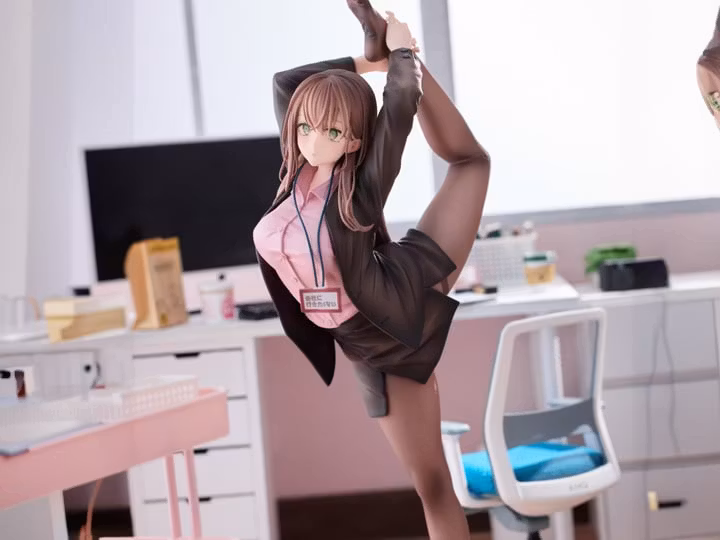 OL-chan Who Doesn't Want to Go to Work Pink Ver.