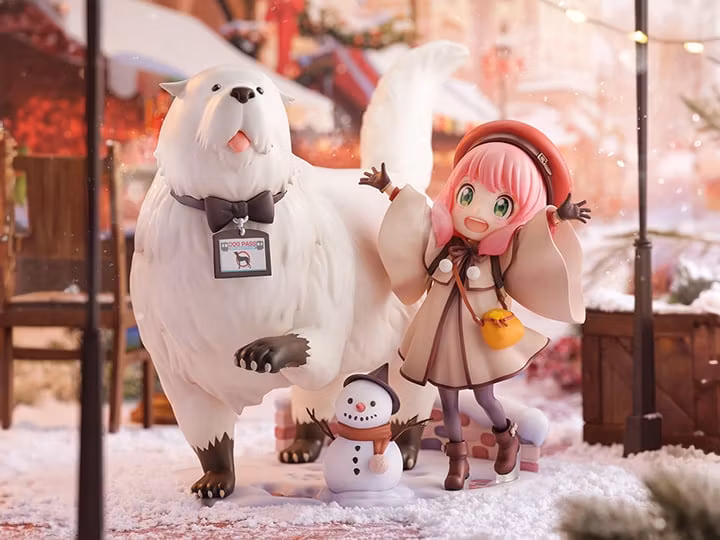 Spy x Family The Movie: Code White Anya Forger & Bond Forger Shibuya Scramble Figure