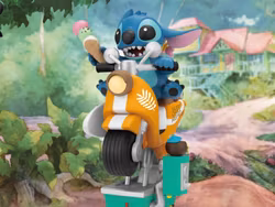 Disney Lilo & Stitch D-Stage DS-041 Stitch & Scrump Coin Ride