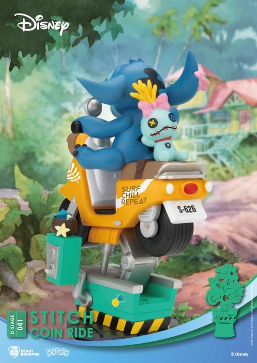 Disney Lilo & Stitch D-Stage DS-041 Stitch & Scrump Coin Ride
