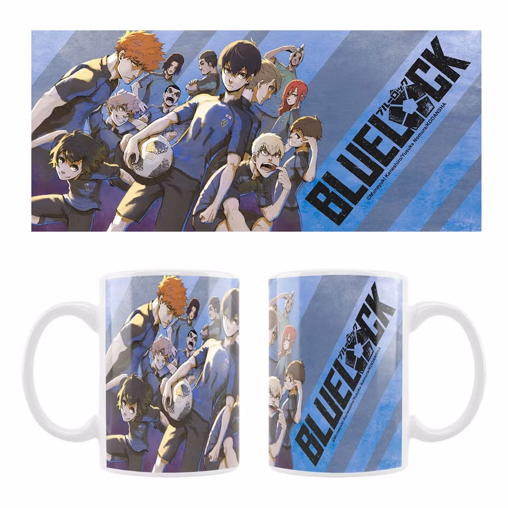 Blue Lock Ceramic Mug Team 320ml