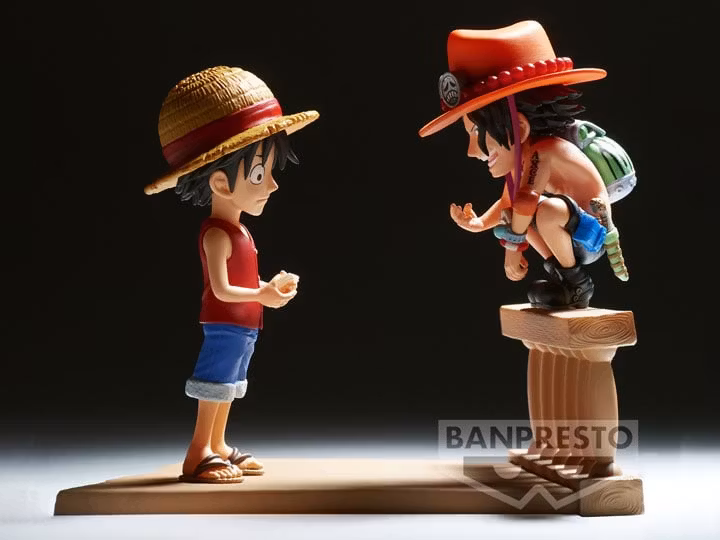 One Piece World Collectable Figure Log Stories Monkey D. Luffy & Portgas D. Ace