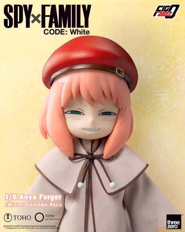Spy x Family Code: White FigZero Anya Forger (Winter Costume Ver.) 1/6 Scale Figure