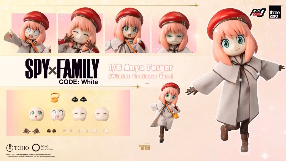 Spy x Family Code: White FigZero Anya Forger (Winter Costume Ver.) 1/6 Scale Figure