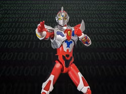 Gridman Universe HAF Gridman (Animation Style) Action Figure