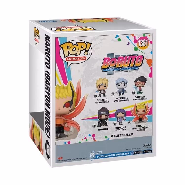 Pop! Boruto: Naruto Next Generations Naruto (Baryon Mode)