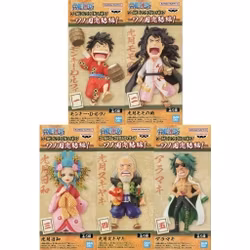One Piece WCF Wano Country Kanketsuhen Vol.1 Set of 5 Figures