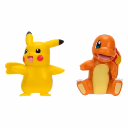 Pokémon Battle Figure Set Figure 2-Pack Female Pikachu & Charmander