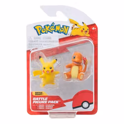 Pokémon Battle Figure Set Figure 2-Pack Female Pikachu & Charmander