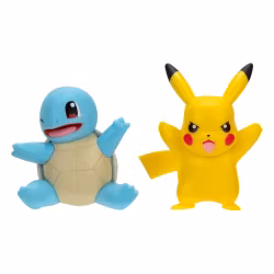 Pokémon Battle Figure Set Figure 2-Pack Pikachu & Squirtle
