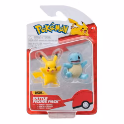 Pokémon Battle Figure Set Figure 2-Pack Pikachu & Squirtle