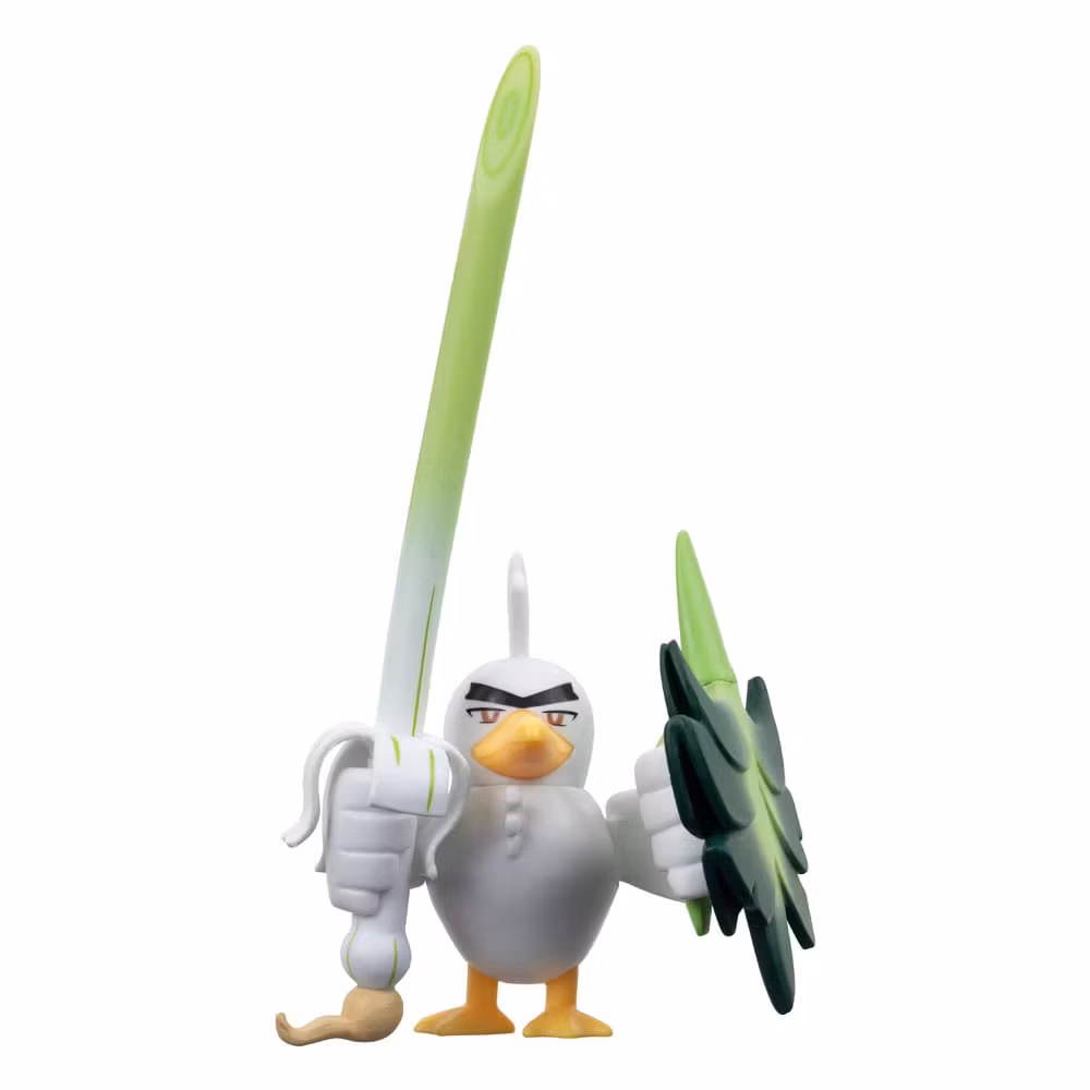 Pokémon Battle Figure Set Figure 3-Pack Fennekin & Lechonk & Sirfetch'd