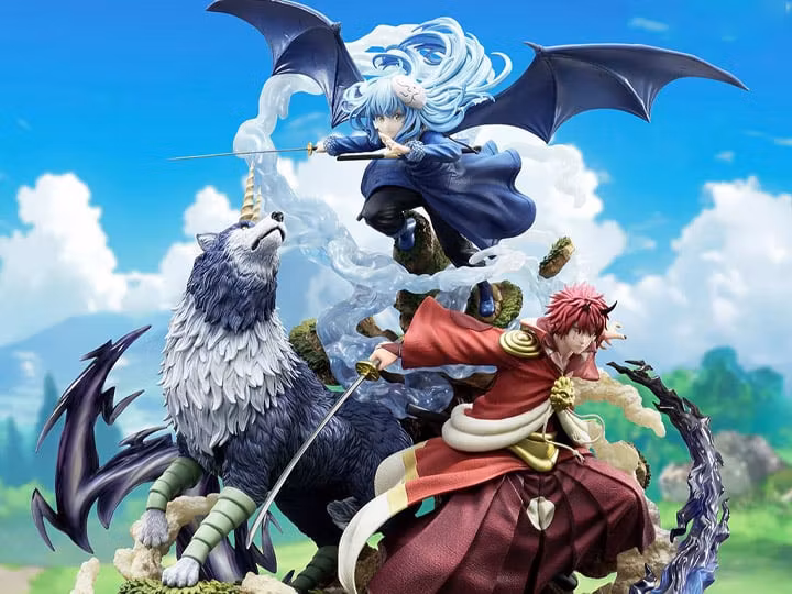 TenSura Concept Masterline Rimuru, Ranga, & Benimaru 1/6 Scale Statue