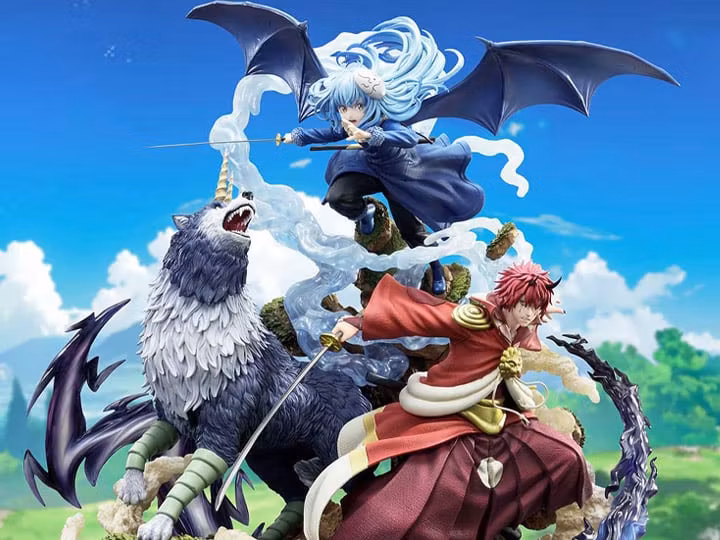 TenSura Concept Masterline Rimuru, Ranga, & Benimaru (Deluxe Ver.) 1/6 Scale Statue