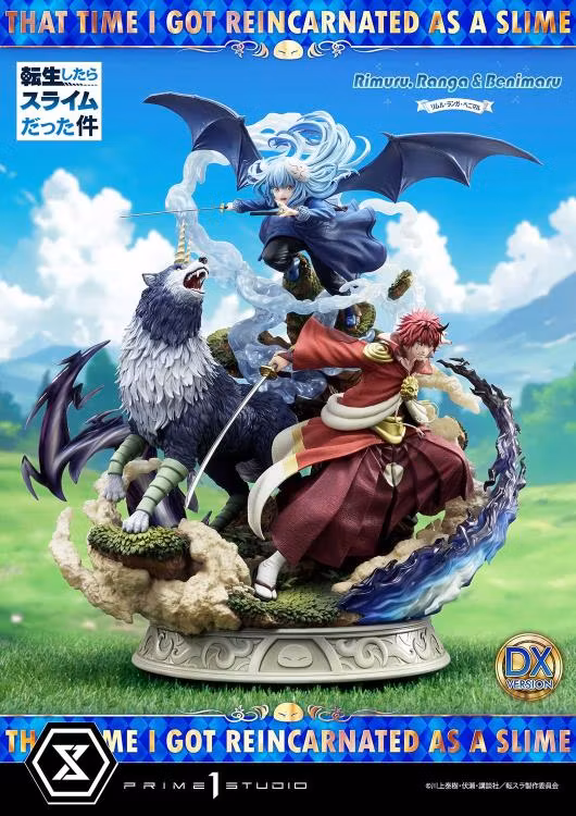 TenSura Concept Masterline Rimuru, Ranga, & Benimaru (Deluxe Ver.) 1/6 Scale Statue