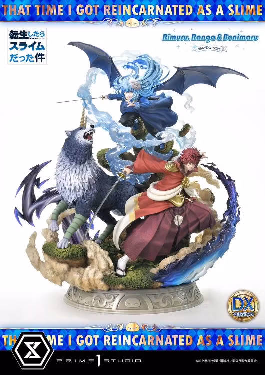 TenSura Concept Masterline Rimuru, Ranga, & Benimaru (Deluxe Ver.) 1/6 Scale Statue