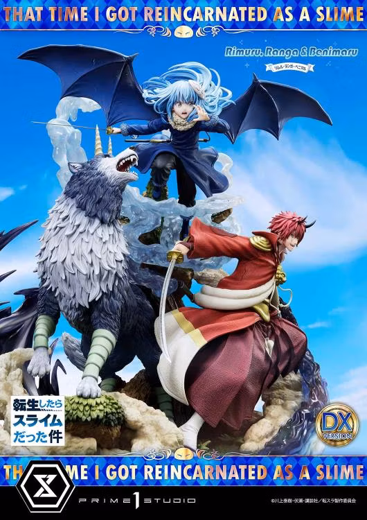 TenSura Concept Masterline Rimuru, Ranga, & Benimaru (Deluxe Ver.) 1/6 Scale Statue (with Bonus)