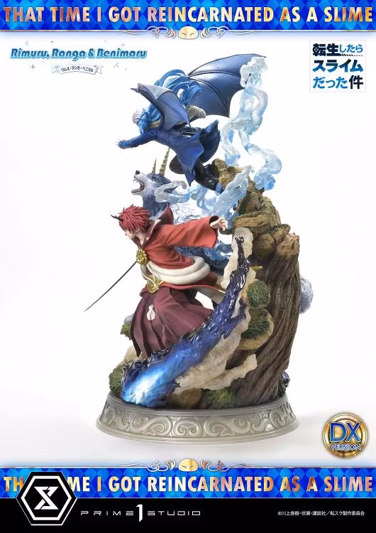 TenSura Concept Masterline Rimuru, Ranga, & Benimaru (Deluxe Ver.) 1/6 Scale Statue (with Bonus)