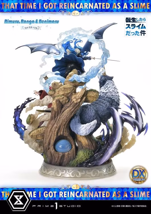 TenSura Concept Masterline Rimuru, Ranga, & Benimaru (Deluxe Ver.) 1/6 Scale Statue (with Bonus)