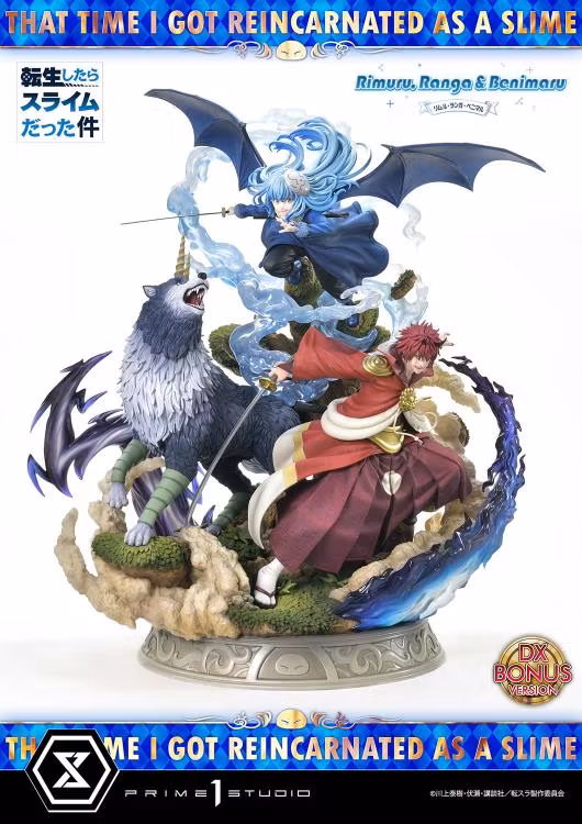 TenSura Concept Masterline Rimuru, Ranga, & Benimaru (Deluxe Ver.) 1/6 Scale Statue (with Bonus)