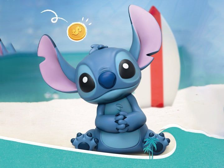 Disney Lilo & Stitch Large Vinyl Stitch Piggy Bank