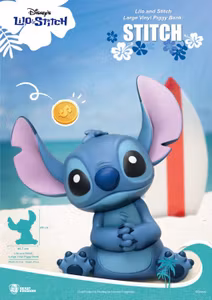 Disney Lilo & Stitch Large Vinyl Stitch Piggy Bank