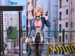 Naughty Police Woman Illustration by CheLA77 Limited Edition