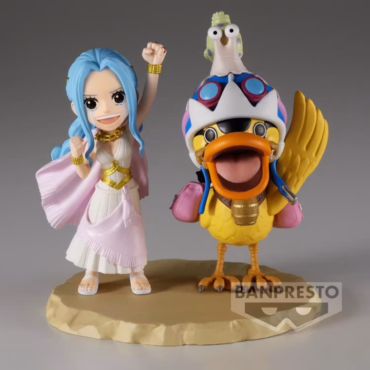 One Piece World Collectable Figure Log Stories Nefertari Vivi & Karoo